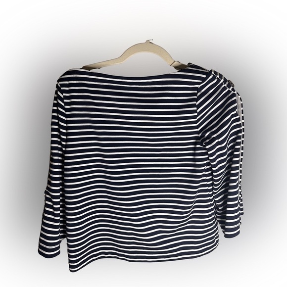 Banana Republic striped nautical top size XS EUC - Picture 2 of 2
